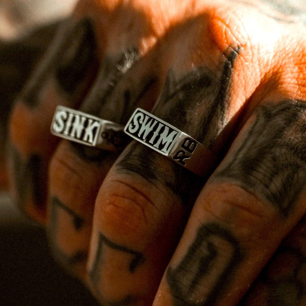 Relentless Betrayal - Sink or Swim rings